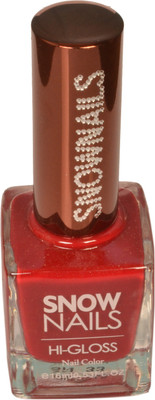 Snow Nails Nail Polish Megstic Red