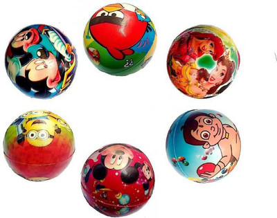 lifestylesection Multicolour Cartoon Printed Soft Balls Set of 6 - 12 cm - 10 cm(Multicolor)
lifestylesection Multicolour Cartoon Printed Soft Balls Set of 6 - 12 cm - 10 cm(Multicolor)
