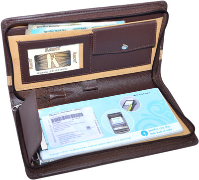 Knott Cheque Book Holder(Brown) 
Knott Cheque Book Holder(Brown)