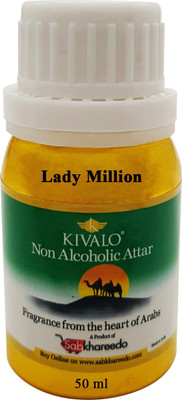 Kivalo Ⓡ LADY MILLION Fragrance Gold Series 50 ml Pure Attar Floral Attar(Floral)
Kivalo Ⓡ LADY MILLION Fragrance Gold Series 50 ml Pure Attar Floral Attar(Floral)