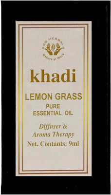 RSG Herbals Khadi LEMON GRASS Pure Essential Oil(9 ml)