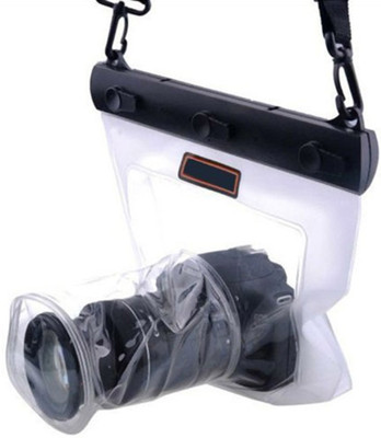 Goliton Waterproof DSLR Camera Accessories Bag Pack Case Camera Bag(White)