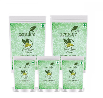 Zenulife Decaffeinated & Unroasted Green Coffee Beans - 250 Gms Pack of 5 + 25 GM Free Weight Management Product Instant Coffee(5 x 50 g)
Zenulife Decaffeinated & Unroasted Green Coffee Beans - 250 Gms Pack of 5 + 25 GM Free Weight Management Product Instant Coffee(5 x 50 g)