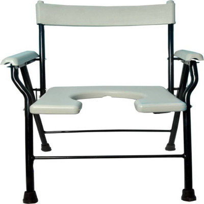 CLASORA Commode Chair(White)