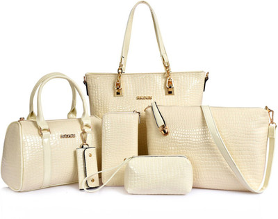 ZAHRA Hand-held Bag(Beige)