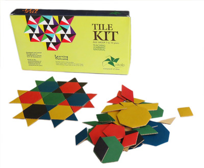 Vikalp India Pvt. Ltd. Tile Kit : Learn art of tessellating a surface, Patterns |Educational Toys/Learning Kits/Educational Kits/(Multicolor)
Vikalp India Pvt. Ltd. Tile Kit : Learn art of tessellating a surface, Patterns |Educational Toys/Learning Kits/Educational Kits/(Multicolor)