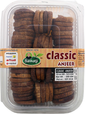 bankatji CLASSIC Anjeer (Fig) 400 Gm Figs(400 g, Box)