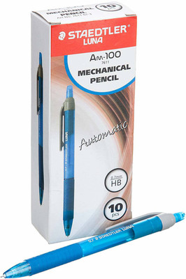 Staedtler Luna Mech. Pencil 0.7 (in 4 clrs) - Pack of 10 Pencil(Multicolor)
Staedtler Luna Mech. Pencil 0.7 (in 4 clrs) - Pack of 10 Pencil(Multicolor)
