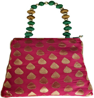 modiva studio MS 66 Potli(Red, Gold, Green), Gold;green;red
