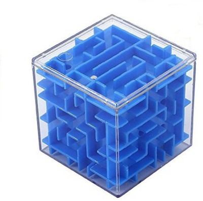 Praish 3 D Maze Cube Puzzle Box ( 7.0 x 7.0 x 7.0 cm)(1 Pieces)