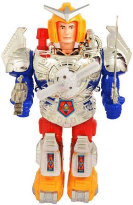 NIYAMAT Robot Moving Robot with Light Effects, Face Mask Changing Robot (Silver)(Silver)
NIYAMAT Robot Moving Robot with Light Effects, Face Mask Changing Robot (Silver)(Silver)