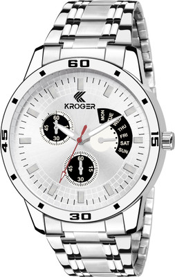 KROGER KRG1123 White Metallic BOYS WRIST Watch - For Men