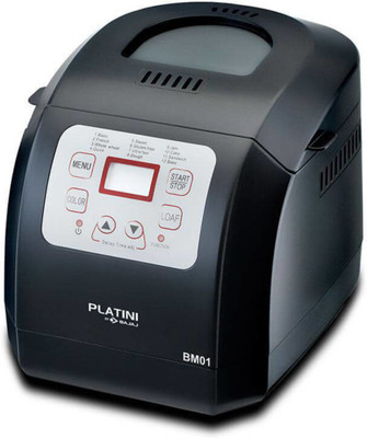 Bajaj Platini Bread Maker BM01 ( Platini Bread Maker BM01 Bread Maker(Black, Grey)
Bajaj Platini Bread Maker BM01 ( Platini Bread Maker BM01 Bread Maker(Black, Grey)