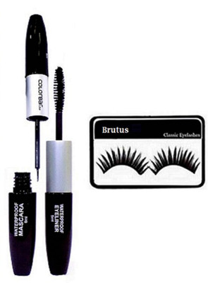 BRUTUS Eyelashes, Colorbar Waterproof Mascara & Eyeliner 2in1(Set of 2)
BRUTUS Eyelashes, Colorbar Waterproof Mascara & Eyeliner 2in1(Set of 2)