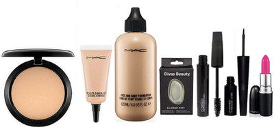 Divas Beauty Silicon Puff&Mac Face&Body Foundation,Matte Finish Lipstick,Compact,Liquid Last Eyeliner&Mascara,Select Cover Up Cache Cernes(Set of 7)
Divas Beauty Silicon Puff&Mac Face&Body Foundation,Matte Finish Lipstick,Compact,Liquid Last Eyeliner&Mascara,Select Cover Up Cache Cernes(Set of 7)