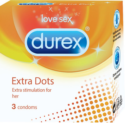 Durex Extra Dots Condom(3S)