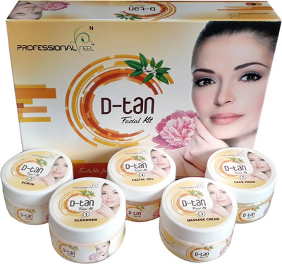 Professional feel D-tan Facial Kit, Suitable For All Age, All Type skin Solution, unisex for Fairness 250 g
Professional feel D-tan Facial Kit, Suitable For All Age, All Type skin Solution, unisex for Fairness 250 g