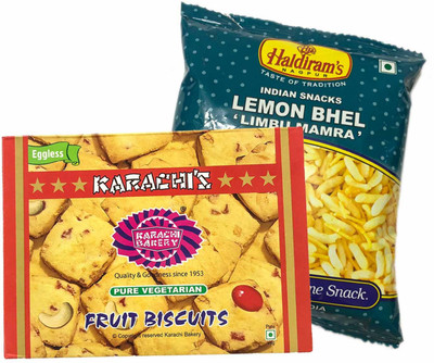 Mithai4all Diwali Gift Hamper of Fruit Biscuits, Lemon Bhel with Paper Bag Combo(1 Hamper)
Mithai4all Diwali Gift Hamper of Fruit Biscuits, Lemon Bhel with Paper Bag Combo(1 Hamper)