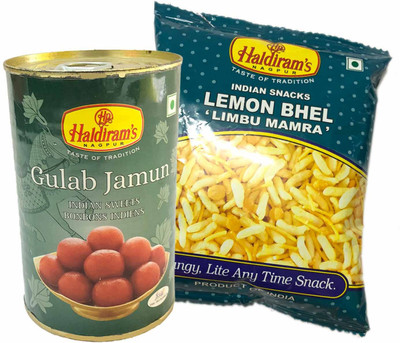 Mithai4all Diwali Gift Hamper of Gulab Jamun, Lemon Bhel with Paper Bag Combo(1 Hamper)
Mithai4all Diwali Gift Hamper of Gulab Jamun, Lemon Bhel with Paper Bag Combo(1 Hamper)
