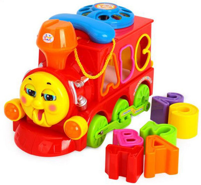 ToyVilla Musical Smart Train Toy - Electric Bump and Go Train with Blocks, Lights, Sounds for Kids(Multicolor)
ToyVilla Musical Smart Train Toy - Electric Bump and Go Train with Blocks, Lights, Sounds for Kids(Multicolor)