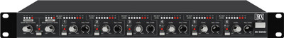 MX 6 Channel Audio Mixer with Signal Splitter Functionality Analog Sound Mixer