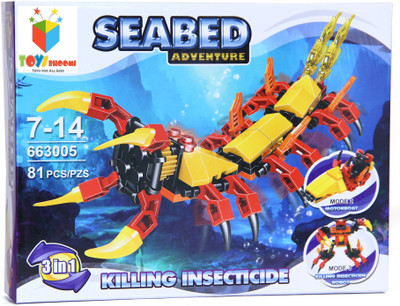 Toys Bhoomi Killing Insecticide Seabed Adventure Building Blocks for Kids Toy Puzzles(Multicolor)
Toys Bhoomi Killing Insecticide Seabed Adventure Building Blocks for Kids Toy Puzzles(Multicolor)