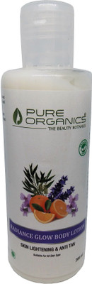 Pure Organics Radiance Glow Body Lotion (Skin Lightening & Anti Tan) 200 ML(200 ml)
Pure Organics Radiance Glow Body Lotion (Skin Lightening & Anti Tan) 200 ML(200 ml)