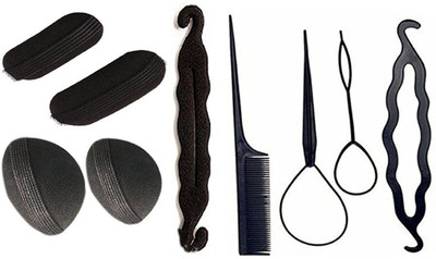 JAMPAK Braids Tool with Zig Zag Pony Tail Makers & puff tiktak(Set Of 9 Pcs)(Set of 9)
JAMPAK Braids Tool with Zig Zag Pony Tail Makers & puff tiktak(Set Of 9 Pcs)(Set of 9)