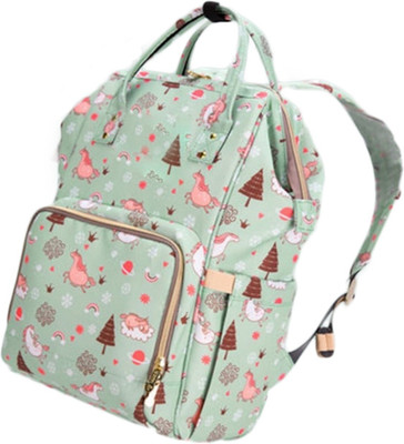 ShopyBucket Stylish Babies Diaper Bags for Mother Stroller Hooks Rucksack Lightweight/Large Capacity/Durable - Green Diaper Bag(Green)
ShopyBucket Stylish Babies Diaper Bags for Mother Stroller Hooks Rucksack Lightweight/Large Capacity/Durable - Green Diaper Bag(Green)