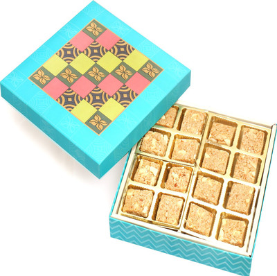 Ghasitaram Gifts Healthy Hampers-Blue Colourful Print 16 Pcs Granula Bites Box Combo(2)
Ghasitaram Gifts Healthy Hampers-Blue Colourful Print 16 Pcs Granula Bites Box Combo(2)