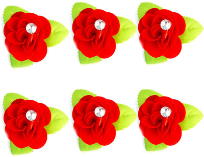 Rapidsflow® air Clips For Women/Flower Clips For Women/Hair Accessories For Women And Girls Set Of 6 Pc Hair Clip(Red) 
Rapidsflow® air Clips For Women/Flower Clips For Women/Hair Accessories For Women And Girls Set Of 6 Pc Hair Clip(Red)