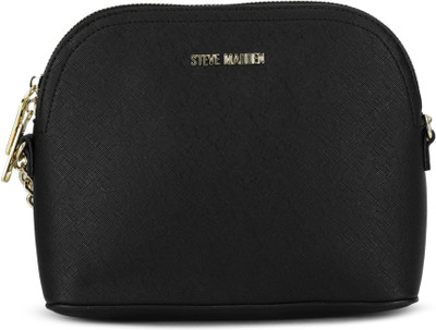 Steve Madden Women Casual Black PU Satchel