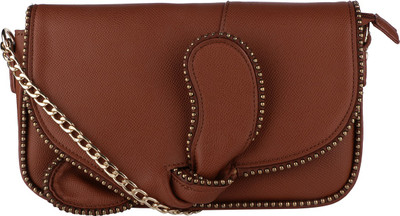 E2O Fashion Women Casual Brown PU Sling Bag