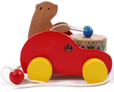 FK RETAIL Wooden Bear with Drum set Pull Along Toy For Toddlers Kids Multi-Color(Multicolor)
FK RETAIL Wooden Bear with Drum set Pull Along Toy For Toddlers Kids Multi-Color(Multicolor)