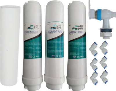 DOC RO Multi Pro 2 Carbon Filter+1Sediment Filter+6 Elbow+Teflon Tap Solid Filter Cartridge(5, Pack of 11)
DOC RO Multi Pro 2 Carbon Filter+1Sediment Filter+6 Elbow+Teflon Tap Solid Filter Cartridge(5, Pack of 11)