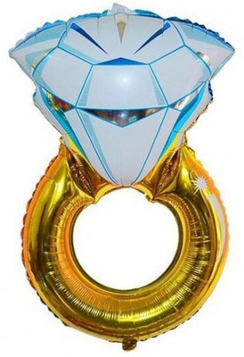 Bash N Splash Printed Diamond Ring 12" Engagement Anniversary Foil Balloon Balloon(Multicolor, Pack of 1)
Bash N Splash Printed Diamond Ring 12" Engagement Anniversary Foil Balloon Balloon(Multicolor, Pack of 1)