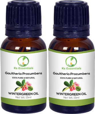 Ks Essentials 100% Pure Wintergreen Essential Oil Natural & Undiluted (15ml)Each(15 ml)
Ks Essentials 100% Pure Wintergreen Essential Oil Natural & Undiluted (15ml)Each(15 ml)