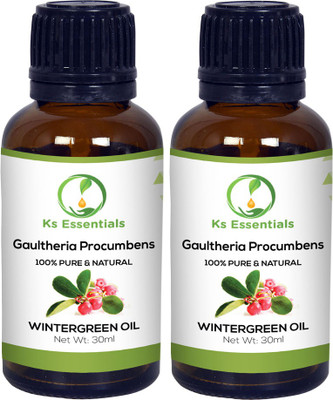 Ks Essentials 100% Pure Wintergreen Essential Oil Natural & Undiluted (30ml)Each(30 ml)
Ks Essentials 100% Pure Wintergreen Essential Oil Natural & Undiluted (30ml)Each(30 ml)