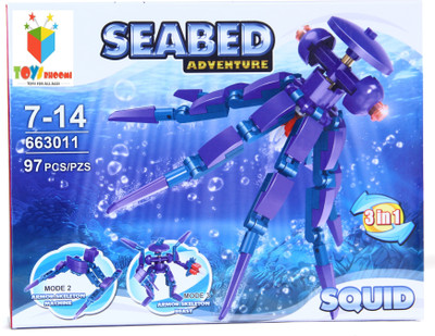 Toys Bhoomi Squid Seabed Adventure Building Blocks for Kids Toy Puzzles(Multicolor)
Toys Bhoomi Squid Seabed Adventure Building Blocks for Kids Toy Puzzles(Multicolor)