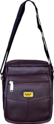 Fast Fashion Sling Bag(Brown)