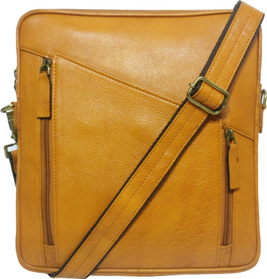 Torque Dzinte Messenger Bag(Tan)