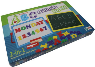 Global Kids Numero Magnetic Board 2 in 1 Magnetic board+ chalk board (Multicolor)(Multicolor)
Global Kids Numero Magnetic Board 2 in 1 Magnetic board+ chalk board (Multicolor)(Multicolor)