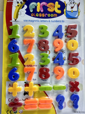 toyuniverse Big Magnetic Learning Numbers, Premium 123 Educational Magnets with Mathematical Symbol for Kids, Multicolor(Multicolor)
toyuniverse Big Magnetic Learning Numbers, Premium 123 Educational Magnets with Mathematical Symbol for Kids, Multicolor(Multicolor)