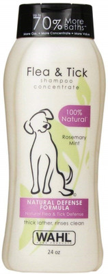 Wahl Flea & Tick Natural Defense Formula Dog Shampoo (710ml) Flea and Tick Rosemary Mint Dog Shampoo(710 ml)
Wahl Flea & Tick Natural Defense Formula Dog Shampoo (710ml) Flea and Tick Rosemary Mint Dog Shampoo(710 ml)