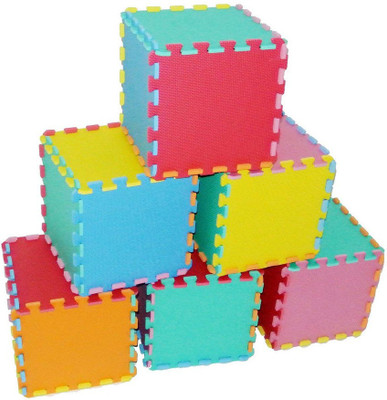 ProSource Kids Foam Puzzle Floor Play Mat with Solid Colors, 36 Tiles (12"x12") and 24 Borders(36 Pieces)
ProSource Kids Foam Puzzle Floor Play Mat with Solid Colors, 36 Tiles (12"x12") and 24 Borders(36 Pieces)