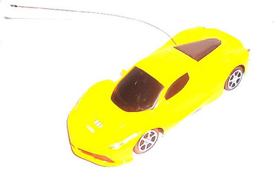 KIDZIAN Speed-Remote Control Racing Car-Remote control toy for Kids(Yellow, Red), Red;yellow