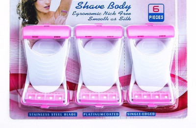 Maharsh Shave Body Razor & Manual Shaving Razor Blades (6 Pieces) Disposable Razor(Pack of 6)
Maharsh Shave Body Razor & Manual Shaving Razor Blades (6 Pieces) Disposable Razor(Pack of 6)