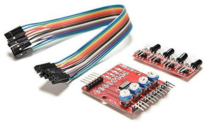 ARDUINO M208 Four 4 Channel Infrared Detect Tracked Photoelectricity Sensor Electronic Components Electronic Hobby Kit
ARDUINO M208 Four 4 Channel Infrared Detect Tracked Photoelectricity Sensor Electronic Components Electronic Hobby Kit