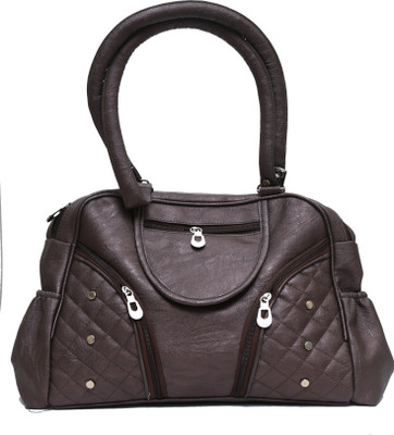 lure Hand-held Bag(Brown)