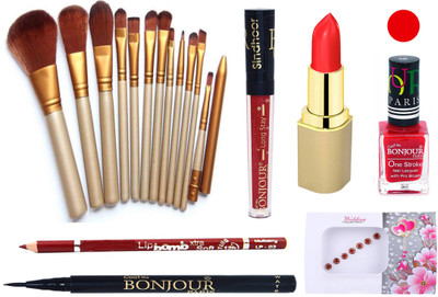 Bonjour Paris Karwa Chouth Makeup Combo.(Set of 7)